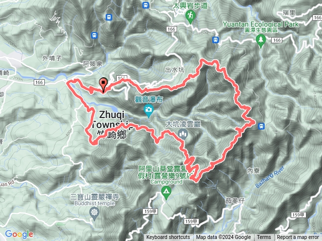 竹崎聖稜線12連峰（原阿里山四大天王越野賽路線）預覽圖