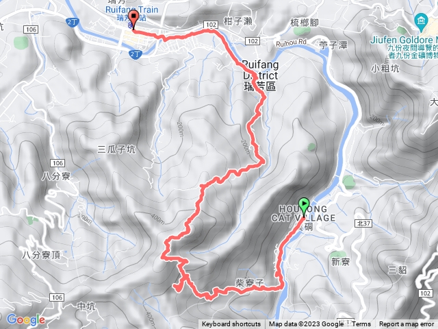 烏塗窟一宅一宮一山三爪子坑山