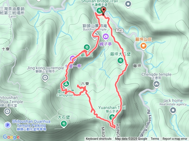 新竹峨眉獅尾山-六寮山-猿山環走預覽圖