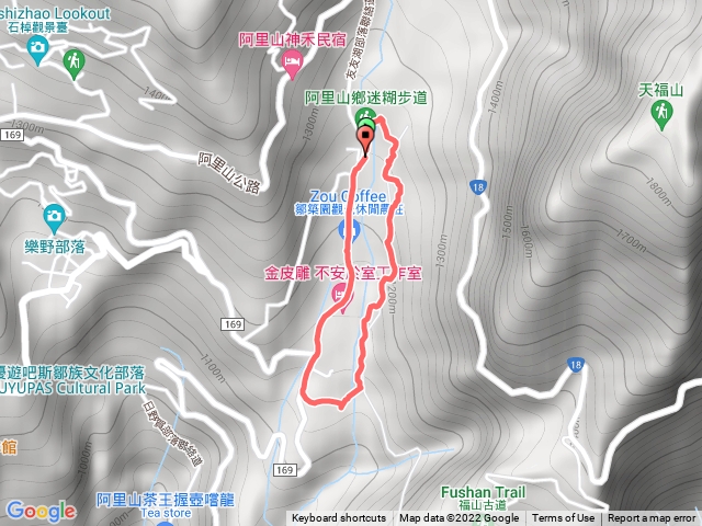 迷糊步道環走