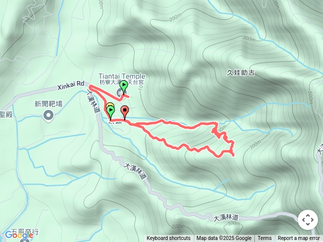 浸水營古道前段