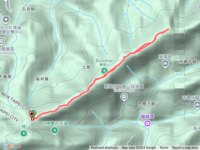 20241116筆架山越嶺登山步道