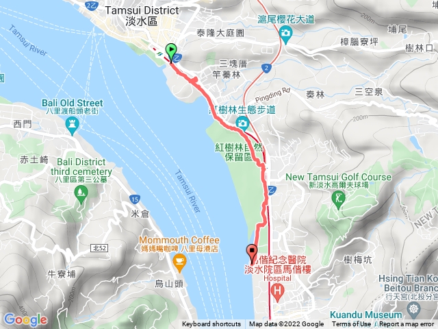 淡水金色右岸