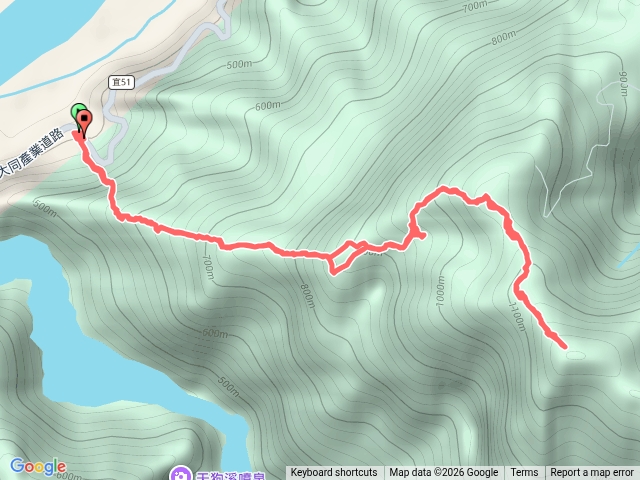 20260517宜蘭大同/西馬縫山北峰─西馬縫山原路來回預覽圖
