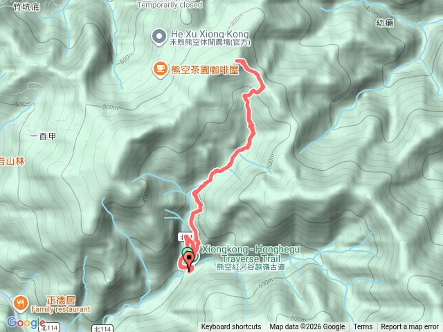 熊空林道竹坑山預覽圖