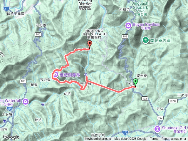 牡丹三貂嶺隧道瀑布