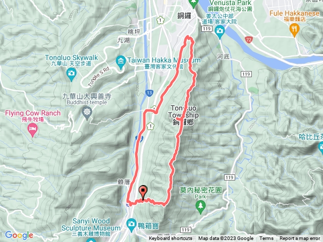 三義 三員縱走O型