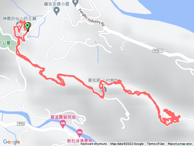🔺台中/新社/中和下山，H710m（省政府圖根補點 | 補羅21）