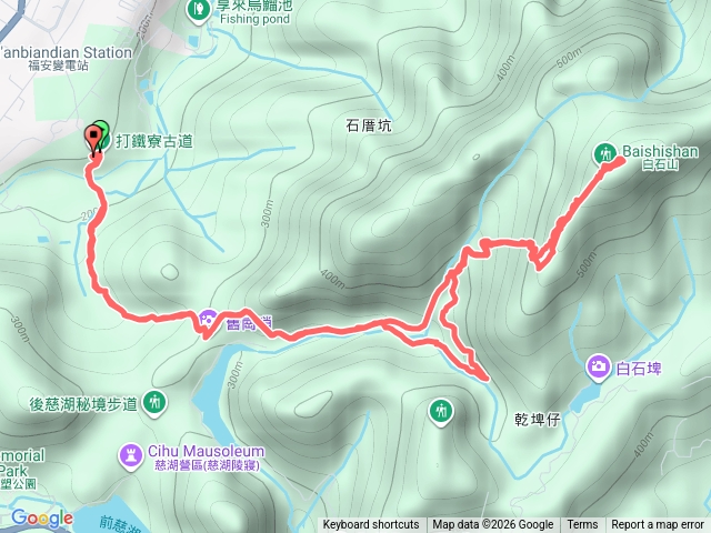 打鐵白石山（經東興橋）預覽圖