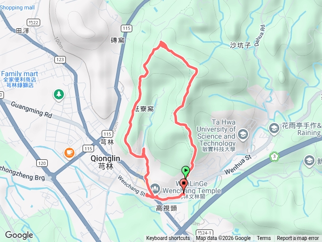 高梘頭山·紙寮窩山·文林古道·糖塔山·新美珍·文林閣預覽圖