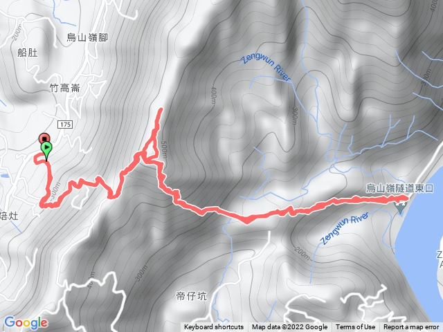 烏山嶺水利古道(西口-東口)(加碼: 竹高崙山三連峰)