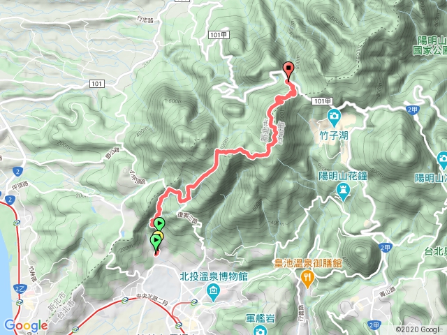 下菁礐步道-大屯南峰-西峰-主峰助航站