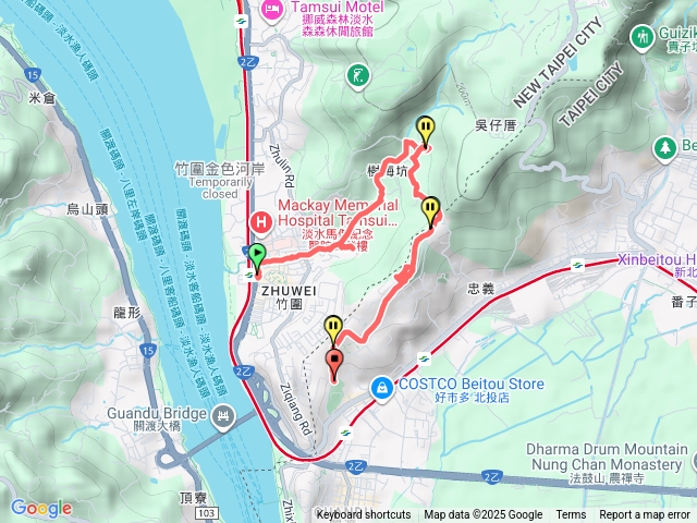 20251207  竹圍 樹梅坑步道 妙覺寺 關渡親山步道 光武山 關渡預覽圖