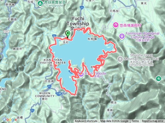 日月潭環湖預覽圖