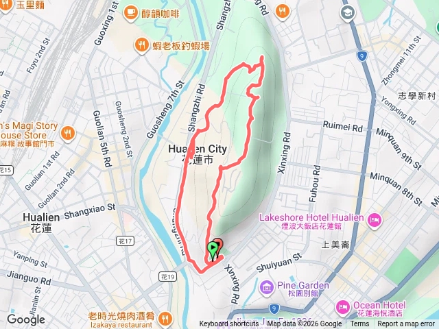 美崙山O型環山步道預覽圖