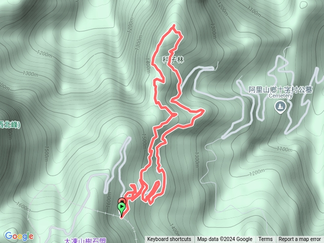 杜仔湖步道上雙子山預覽圖