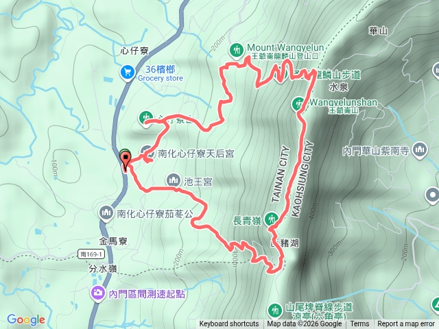 115-03-19台南烏山長青嶺上-心仔寮山下O縱
