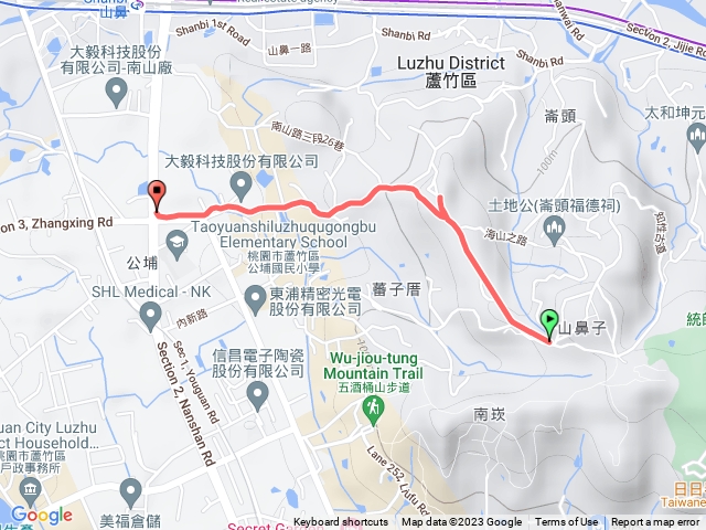 五酒桶到長興路二段-櫻花