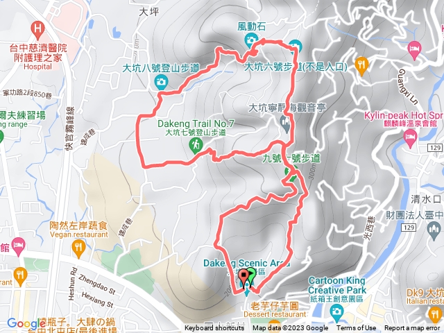 大坑10,6,8,9號步道