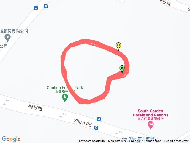 中壢南方莊園旁森林步道