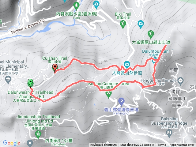 大崙頭尾山親山步道