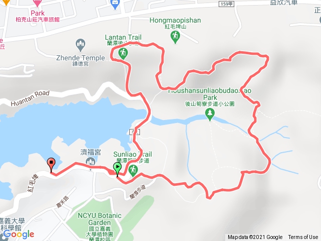 嘉義蘭潭後山步道