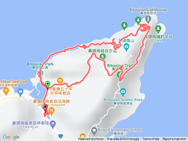 鼻頭角濱海線步道