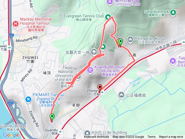關渡親山步道預覽圖
