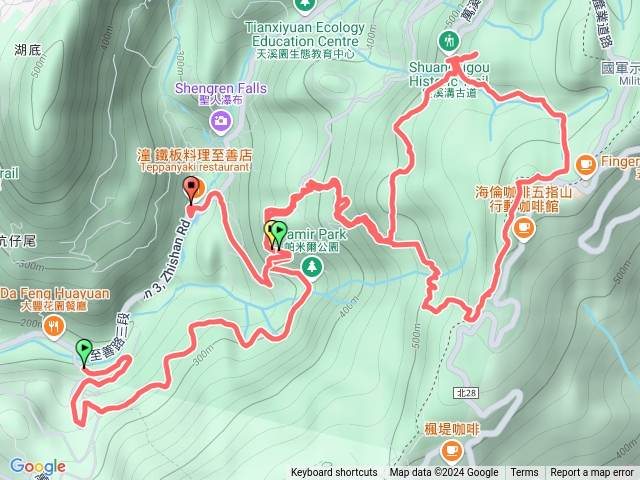 梅花山五峯連走