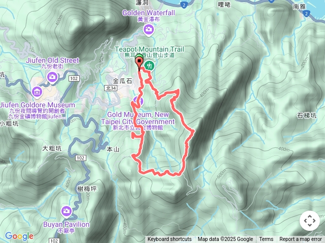 茶壺山-半平山-草山戰備道預覽圖