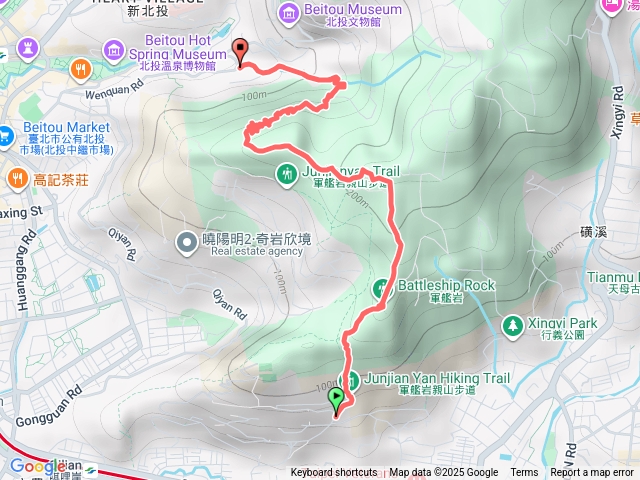 軍艦岩到北投預覽圖