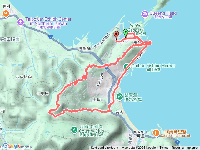 野柳駱駝峰、玉田古道O型預覽圖