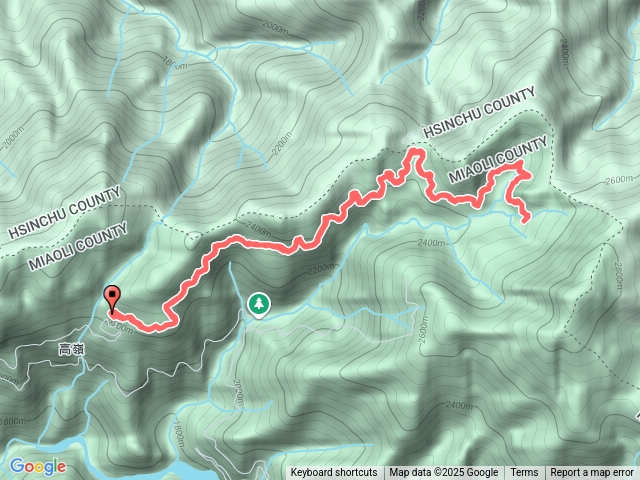 結界縱走第二天