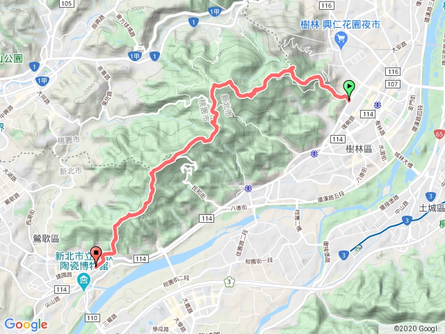 2020/06/16 大棟山縱走（大同山、青龍嶺、大棟山）（樹林車站-->鶯歌車站）