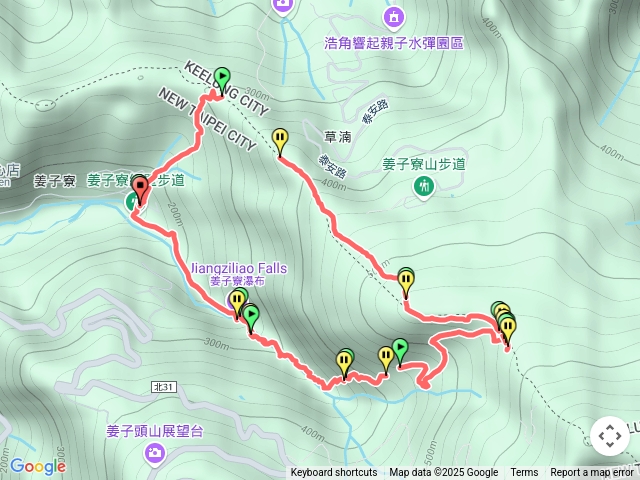 姜子寮絕壁古道