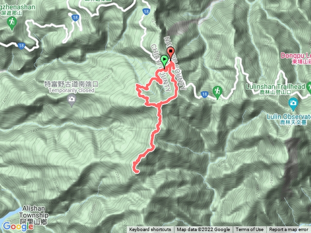 特富野-自忠山（兒玉）-東水山-北霞山