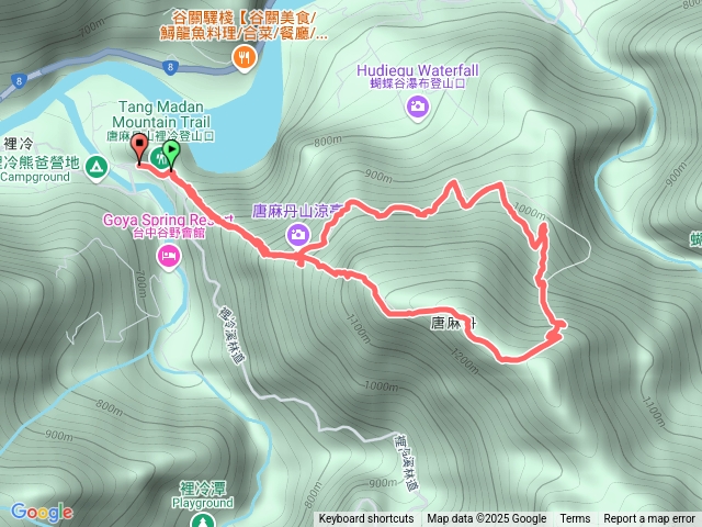 唐麻丹山環形步道