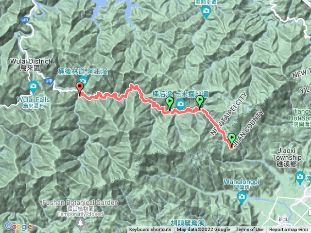 桶后越嶺/桶后林道