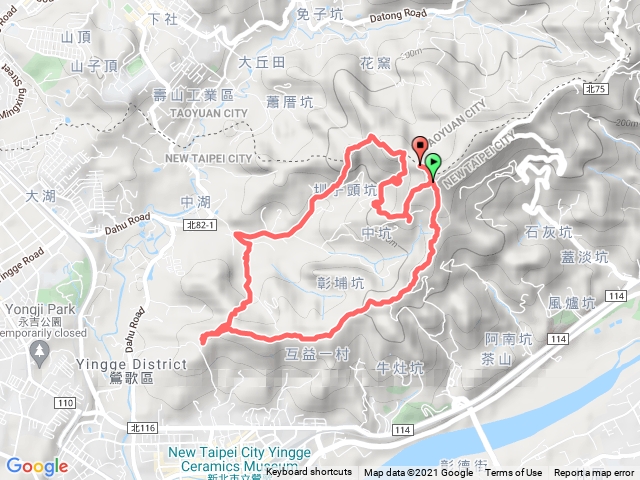 大榕樹縱走忠義宮、東湖宮