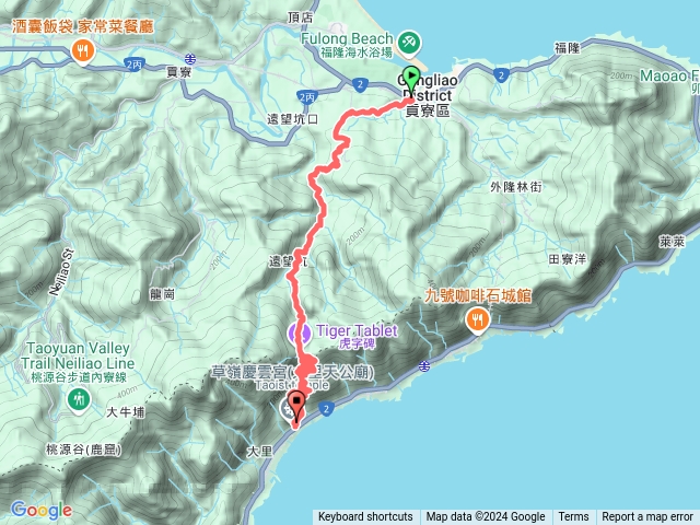 草嶺古道-福隆車站（有原始山路）預覽圖