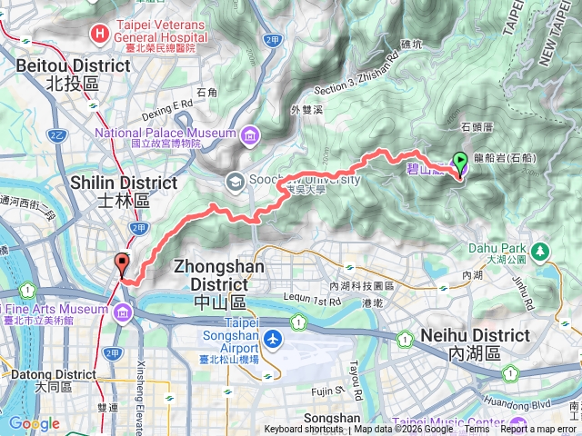 2026臺北大縱走臺北大縱走第五段：捷運劍潭站至碧山巖（劍潭支線）20260517141114