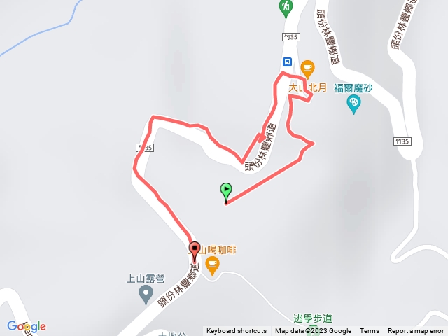 上山喝咖啡-逃學步道