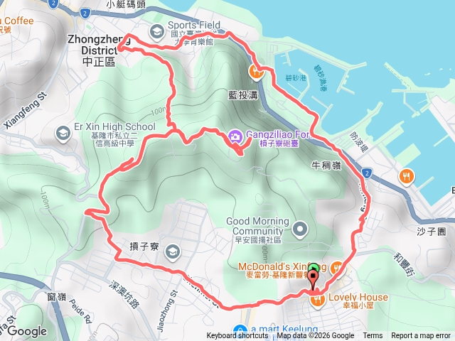 槓子寮山-槓子寮炮臺-龍崗步道預覽圖