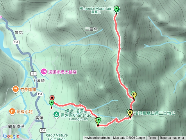 260517溪頭鳳凰山（不含休息）預覽圖