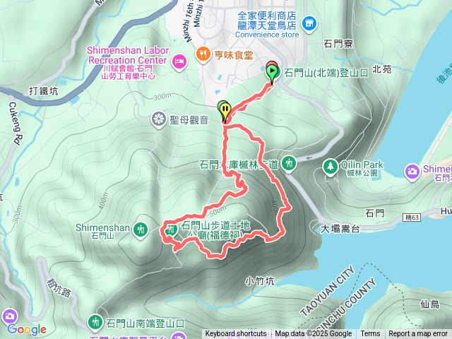 石門山景春環湖步道（北端入口起）預覽圖