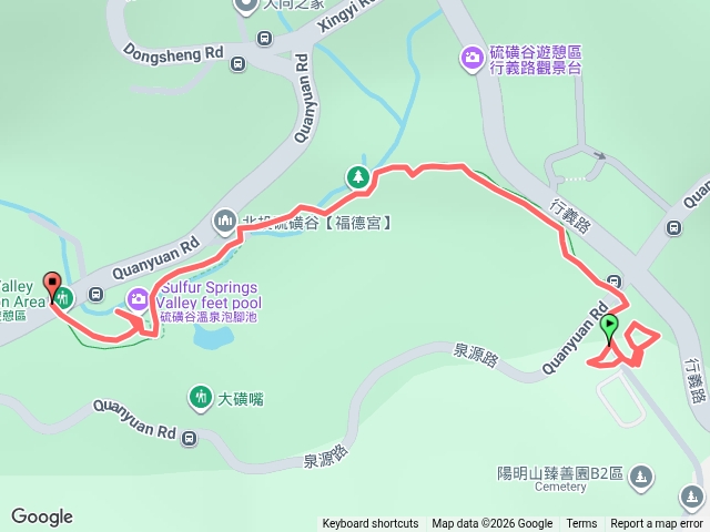 陽明山尋印者-龍鳳谷山頂公園、硫磺谷步道