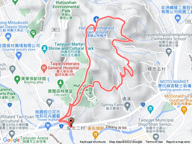 虎頭山慢跑220729