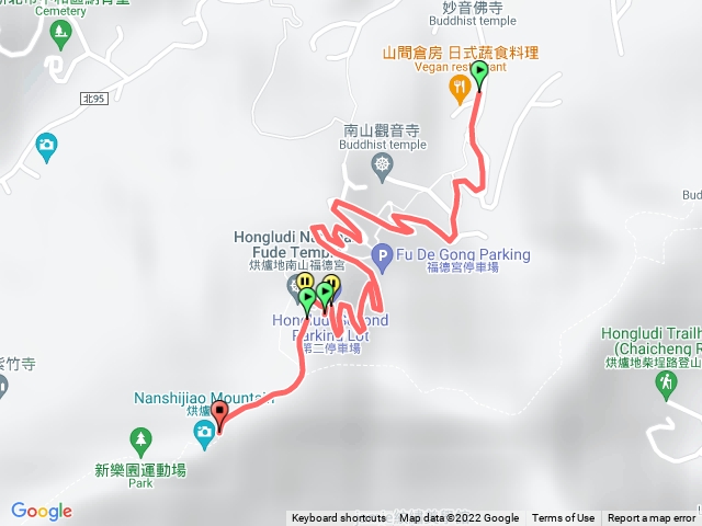 南山神壽任務–環台步道馬拉松烘爐地登山步道(南勢角山)202212030745