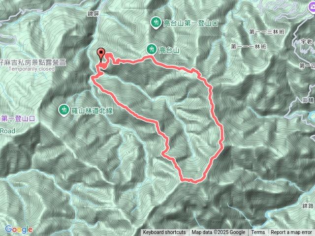 250819 - 錦石高島（錦屏山、石麻達山、高台山、島田山）