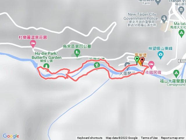 馬岸古圳，溪瀧步道